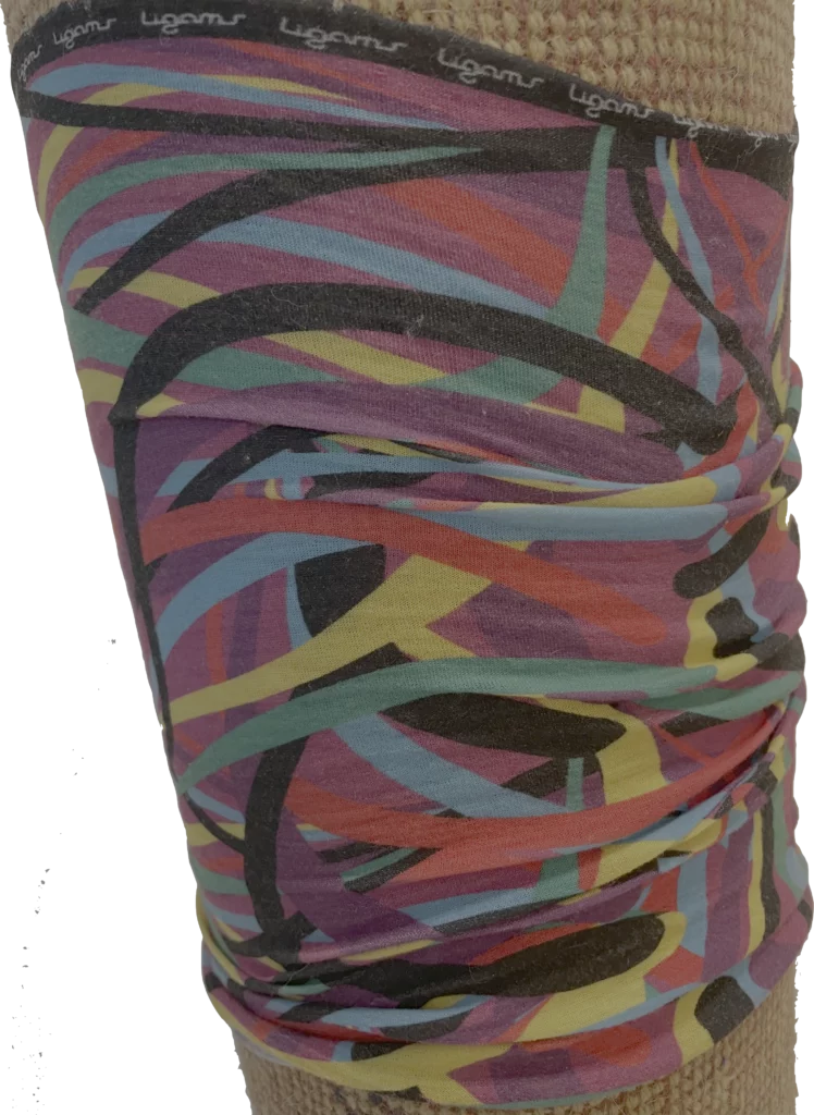 Tour de cou aux couleurs de La Passem.